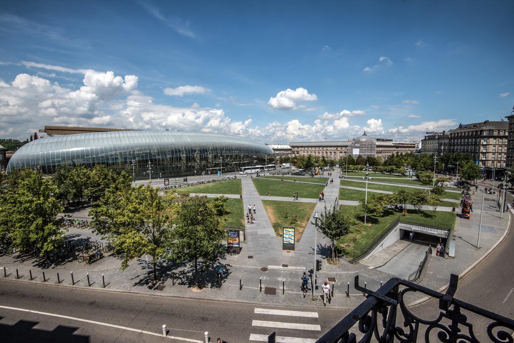 Hotel Le Bristol Strasbourg Gare Zewnętrze zdjęcie